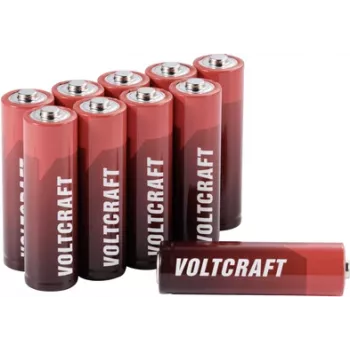 VOLTCRAFT Industrial LR6 Mignon (AA)-patarei leelis-mangaan 3000 mAh 1,5 V 10 tk (VC-14066385)