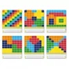 Hariduslik mosaiikmäng QUERCETTI Mosaici Pallino Coding Travel Version 1006 — kaasaskantav puldanõela komplekt kodeerimiseks