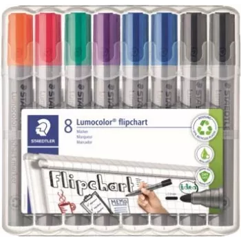 Tahvlimarker Staedtler 356 WP8 X, eri värvi, 2,0 mm otsik