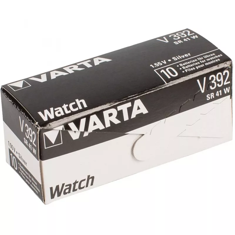 Varta V 392 - patarei SR41 - hõbeoksiid - 38 mAh (00392 101 401)