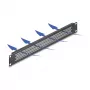 Pimepaneel DeLOCK 67035 Must Metall 44mm x 482mm x 11mm