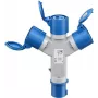 Goobay CEE-Y-adapter, CEE-pistik kuni 3x CEE-ühendus (76237)