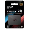 microSDXC-välkmälukaart Silicon Power Hypera 256 GB — Class 10, UHS-I U3, V30, A1, lugemiskiirus 880 MB/s, kirjutamiskiirus 700 MB/s
