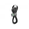 Goobay | USB-C laadimis- ja sünkroonimiskaabel (USB-A > USB-C) | 38675 | Must | RJ-45 | RJ-45 90°