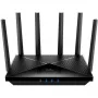 Lauapealne ruuter Cudy WR11000 — kolmeribaline 2,4/5/6 GHz, Wi‑Fi 7, 4× 2,5 Gigabit LAN, 5765 Mbps 6 GHz sagedusalas, 512 MB muutmälu