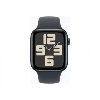Apple Watch SE GPS + Cellular 44 mm südaöö alumiiniumkorpuse ja südaöö spordirihmaga - M/L