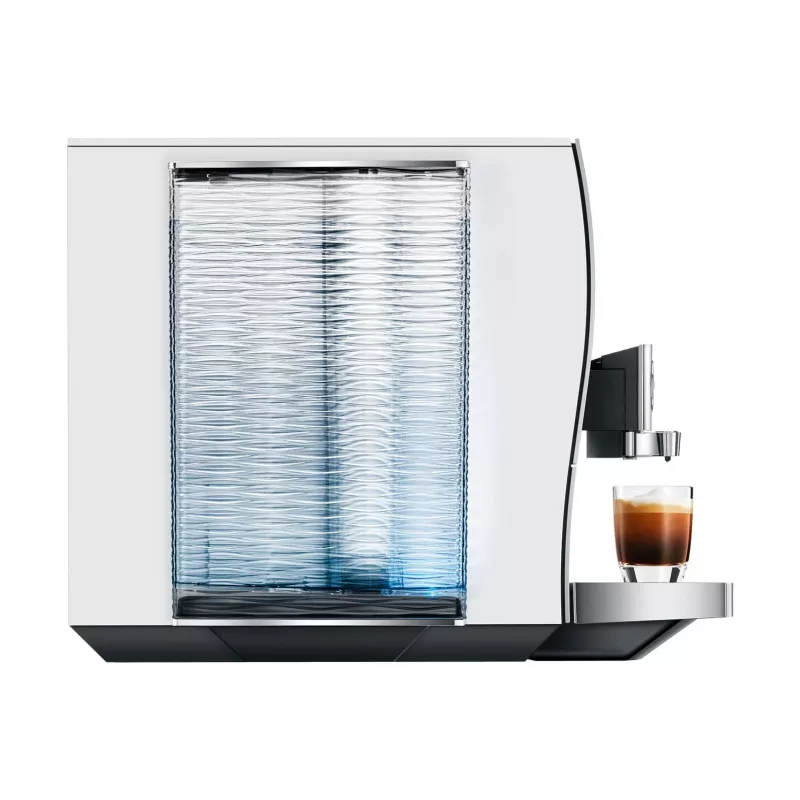 Täisautomaatne espressomasin JURA Z10 (EB) — 2,4 l veepaak, sisseehitatud veskiga, 1450 W, alumiinium/valge