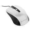 Juhtmega mõlemakäeline optiline hiir GEMBIRD MUS-4B-01-BS, USB Type-A, 1200 DPI, 4 nuppu, must/hõbedane