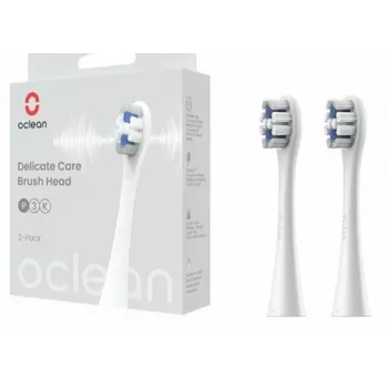 Oclean P3K4-XPD SET elektriline hambahari 2 eriti pehmet harjapead Valge