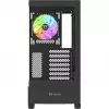 PC-korpus Thermaltake View 290 TG ARGB Midi Tower Must
