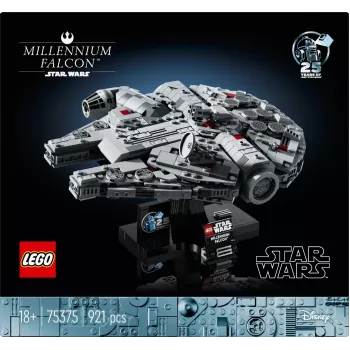 LEGO Star Wars Millennium Falcon 75375 mudelikomplekt — 1351 tk, 18+, 190×240×130 mm