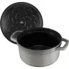 Staub 40509-312-0 kastrul 5,25 L ümmargune grafiit, hall