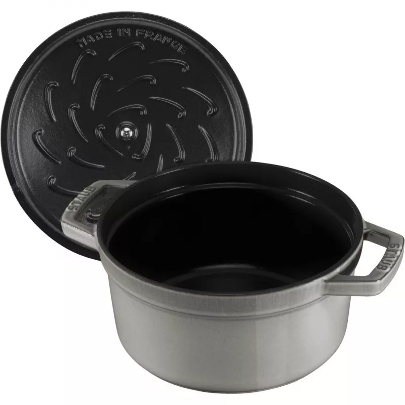 Staub 40509-312-0 kastrul 5,25 L ümmargune grafiit, hall