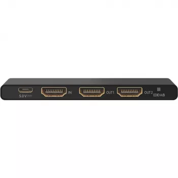 HDMI jaotur 1 kahele (4K @ 60 Hz) - jagab 1x HDMI sisendsignaali 2x HDMI väljundiks