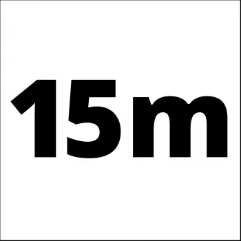 Põimitud voolik 4138210, suruõhuvoolik helesinine, 15 meetrit