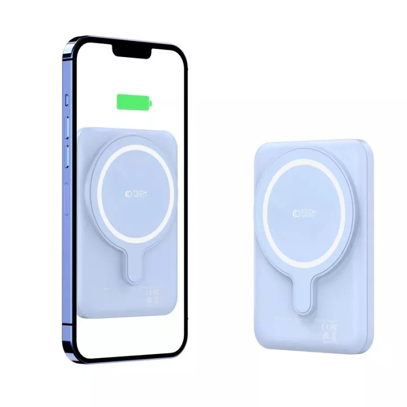 Kaasaskantav akupank TECH-PROTECT PB10 LIFEMAG 5000mAh sinine