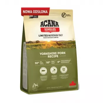 ACANA Singles Yorkshire Pork - kuiv koeratoit - 11,4kg