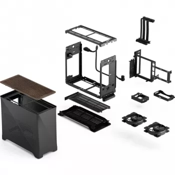 Fractal Design Era 2 Mini Tower süsi, hall