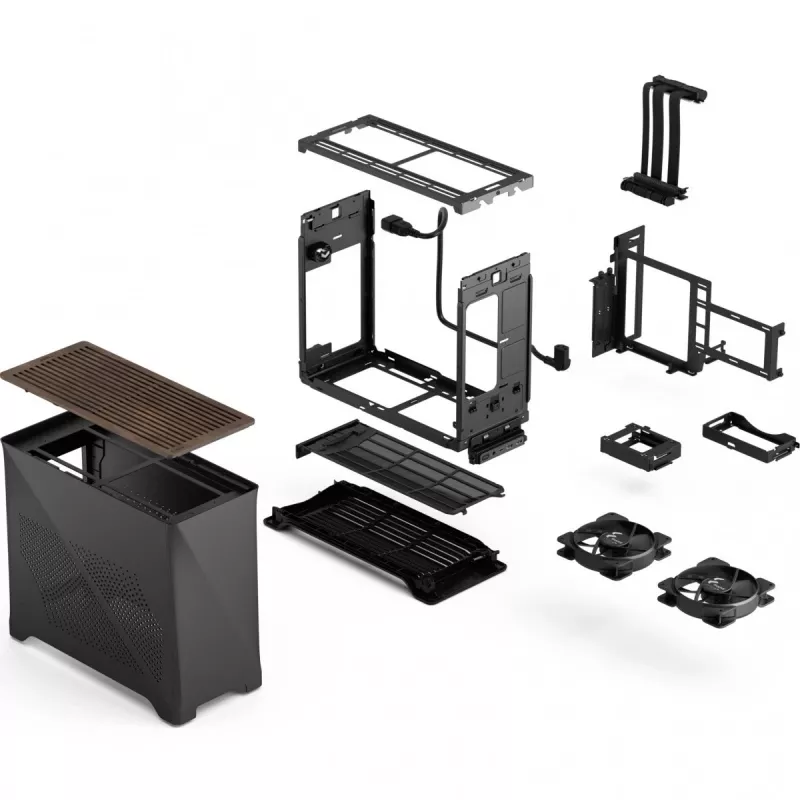 Fractal Design Era 2 Mini Tower süsi, hall