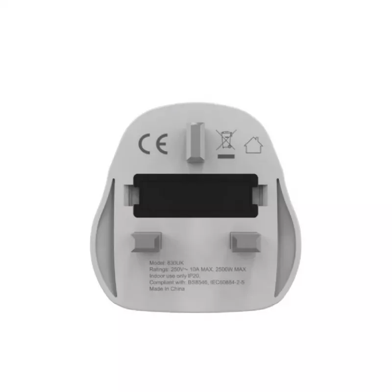 Toiteadapter GEMBIRD A-AC-UKMINTF — UK tüüpi G pistik IEC C13 sisendisse, 15A