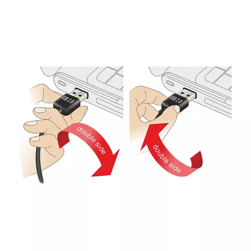 USB-kaabel DeLOCK 3m USB 2.0 A - B m/m Must