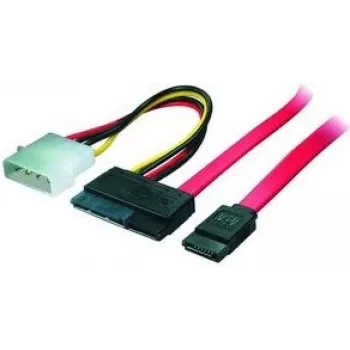 shiverpeaks 0,5 m SATA 22-pin SATA 7-pin + 4-pin Molex Must - Punane - Valge - Kollane SATA-kaabel (BS-78237)