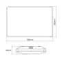 LED-lauavalgusti MACLEAN MCE292W liikumisanduriga, 950 lm, valge