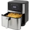 ProfiCook PC-FR 1269 H fritüür Single 8 L eraldiseisev 1800 W kuumaõhufritüür must, roostevaba teras