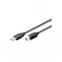 USB-kaabel Goobay 0,5m USB 3.0 A/B 95722