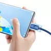 Baseus Crystal Shine kaabel USB–USB-C, 100W, 2m (sinine)