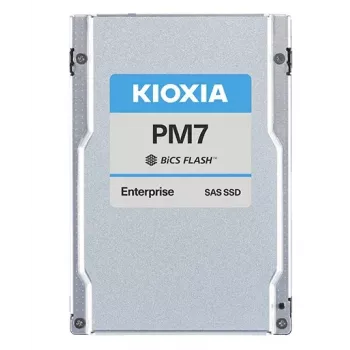 SSD-ketas Kioxia PM7-R 1,92 TB 2,5 tolli SAS BiCS FLASH TLC, 4200/3400 MB/s, riistvaraline krüptimine