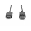 Adapterkaabel Displayport 1.2 lukustusega 4K 60Hz UHD tüüp DP/HDMI A M/M must 2 m