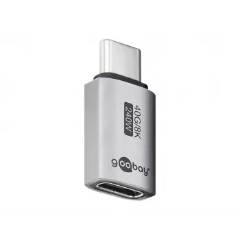 Goobay USB-C adapter sirge USB4 - pistik> - pistikupesa (74447)