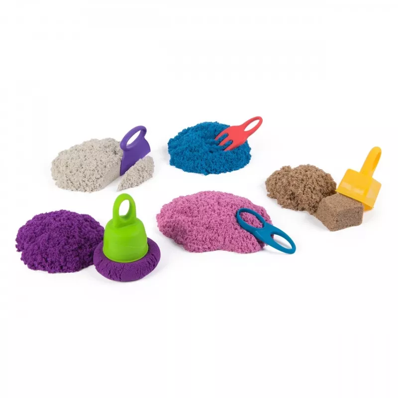 Kinetic Sand Castle Case - Lime roheline