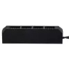 DeepCool FH-04 ventilaatorijaotur — 20‑kontaktiline ATX kuni 4× 3‑kontaktiline Molex, 0,55 m kaabel, must