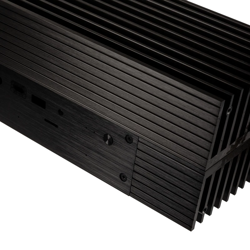 Akasa Turing A50 MKII - Ultrakleiner Formfaktor (USFF) - PC - Schwarz - Aluminium - Heimbüro - Kensington