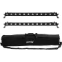 LED riba komplekt EUROLITE 2x LED BAR-12 QCL RGBA pehmekotiga – 2 ühikut, QCL RGBA LED-id