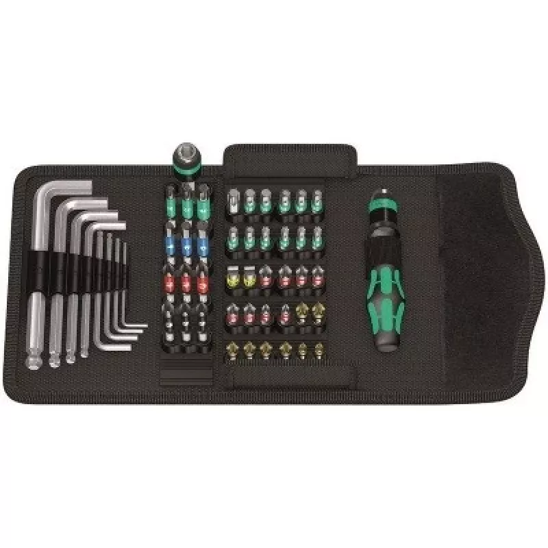 Mutterajami otsakute komplekt Wera KK 100 52 tk
