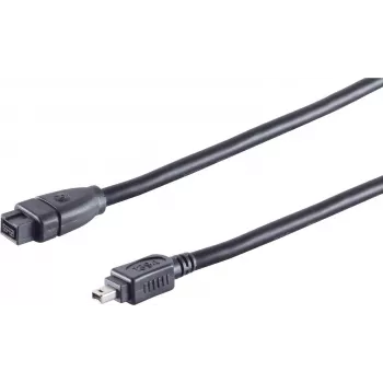 FireWire-kaabel ShiverPeaks 77311 — 9-kontaktiline IEEE 1394b pistik, kiire andmeside link