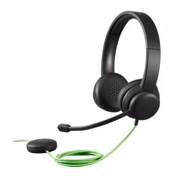 Juhtmega konverentsipeakomplekt Acer GP.HDS11.01N — supra-aural, 2 m kaabel, 20–20000 Hz, 160 g, must