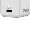 CANYON laadija CU20C GaN 20W 1xPD EU Valge