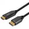 Lindy 3m Active DisplayPort 1.4 to HDMI 8K60 kaabel, 3 m, DisplayPort, HDMI, Male, Male, sirge