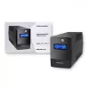Qoltec Monolith katkematu toiteallikas (UPS) topeltmuundusega (Online) 1 kVA 600 W 2 SCHUKO pistikupesa