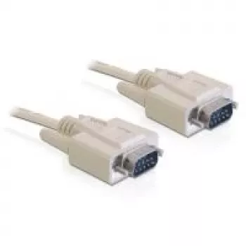Jadakaabel DeLOCK RS-232 5m Beež DB-9