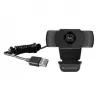 Conceptronic AMDIS 1080P Full HD veebikaamera mikrofoniga, 2 MP, 1920 x 1080 pikslit, Full HD, 30 kaadrit/s, H.264, M-JPEG, YUV, 90°