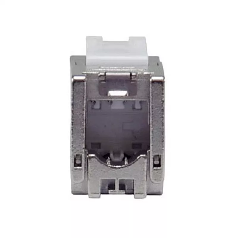Shielded Cat.6A õhuke Keystone Jack, EQUIP 767223, Toolfree, RJ-45, lame, Silver, 8 pcs