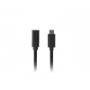 USB-kaabel LANBERG CA-USBE-20CC-0015-BK USB-C kuni USB-C 1,5 m, USB 3.2 Gen 1 (5 Gbit/s), kullatud kontaktid, must