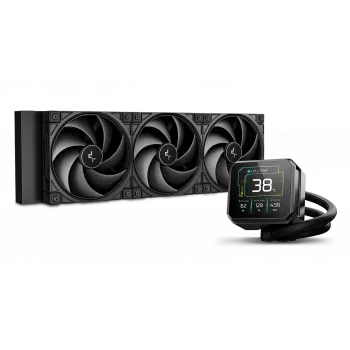 Kõik-ühes vedelik-CPU jahuti DeepCool SPARTACUS 360, 360 mm radiaator, 3 x 120 mm ventilaatorid