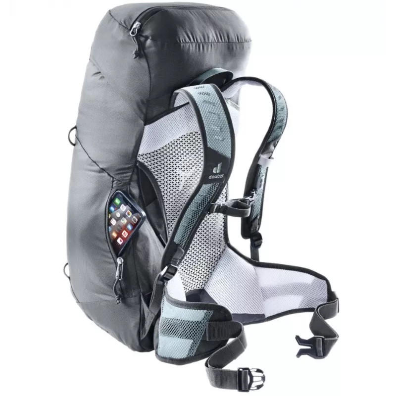 Seljakott DEUTER AC Lite 22 SL 22 L — siseraam, 22 L, 910 g, grafiit