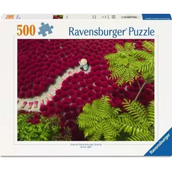 Pusle Ravensburger A Sea of Red — 500 tükki, Kunst, vanus 12+